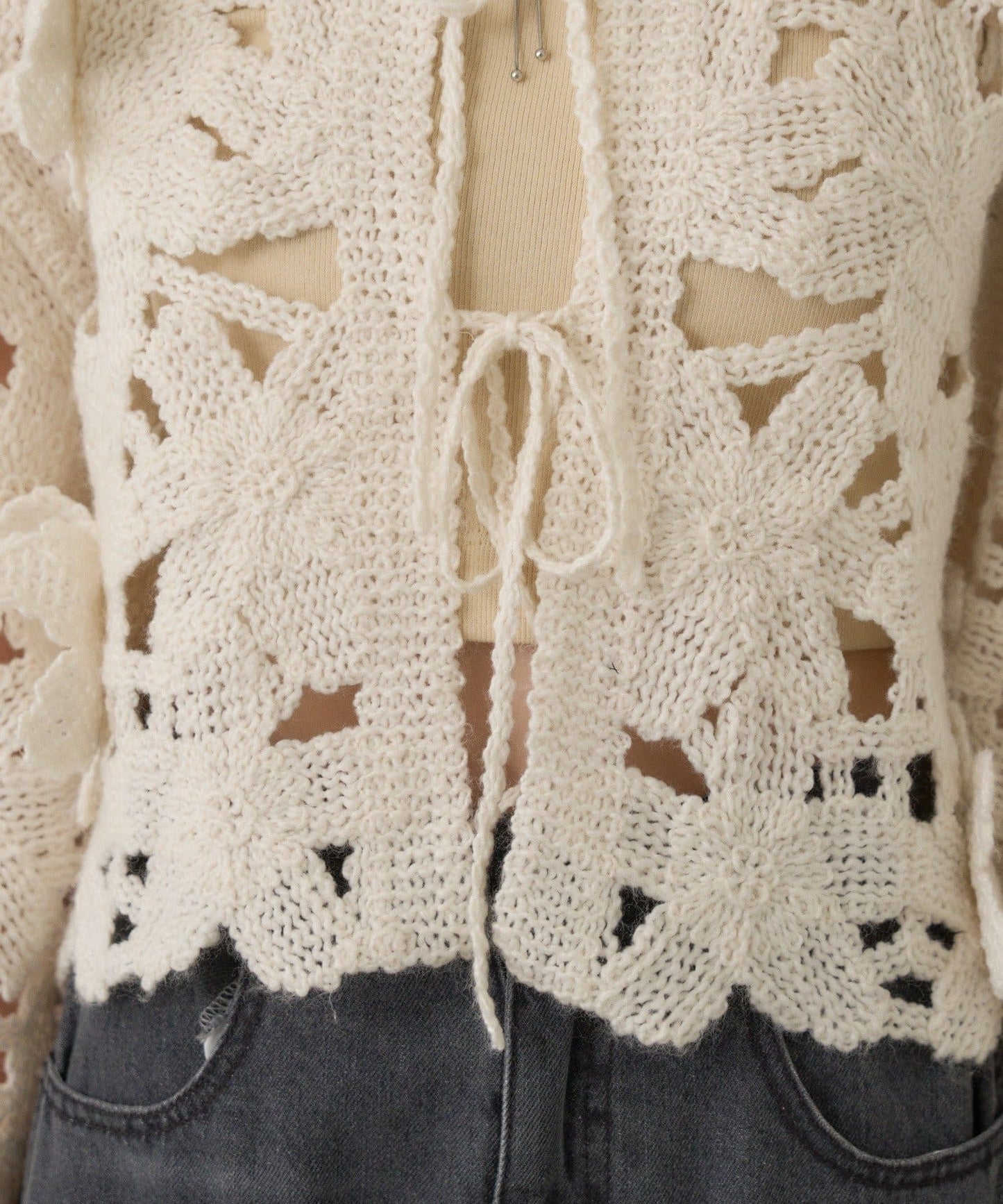kastane floral knit cardigan - Image 12