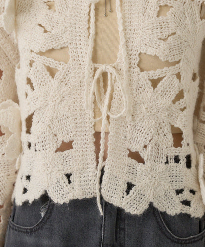 kastane floral knit cardigan - Image 12
