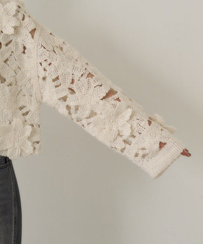kastane floral knit cardigan - Image 14