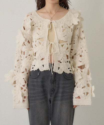 kastane floral knit cardigan - Image 16