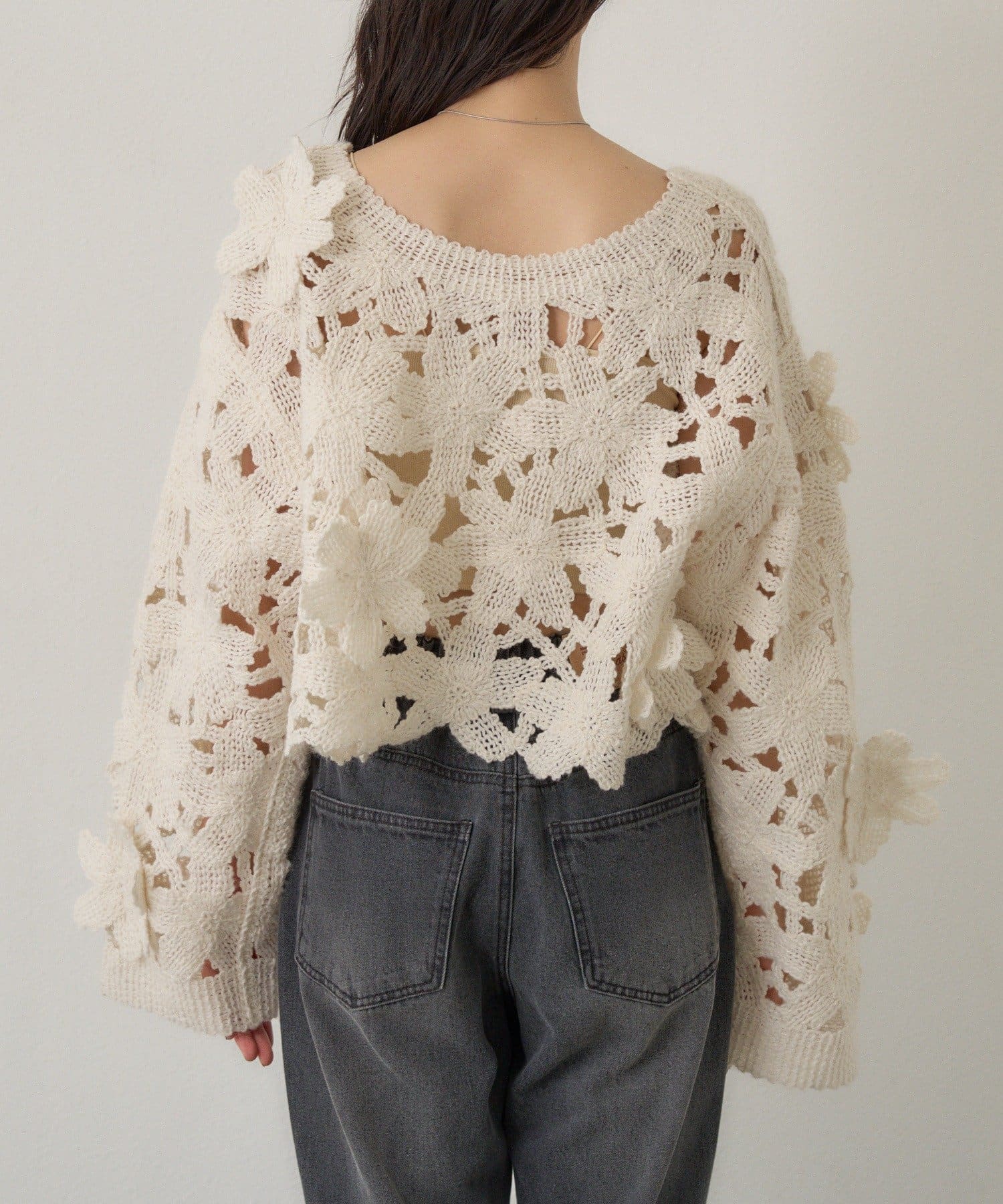 kastane floral knit cardigan - Image 18