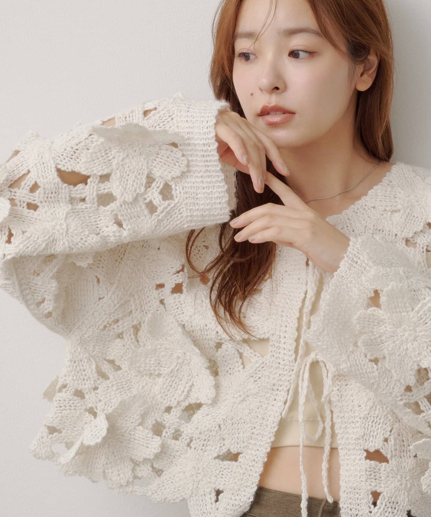 kastane floral knit cardigan - Image 19