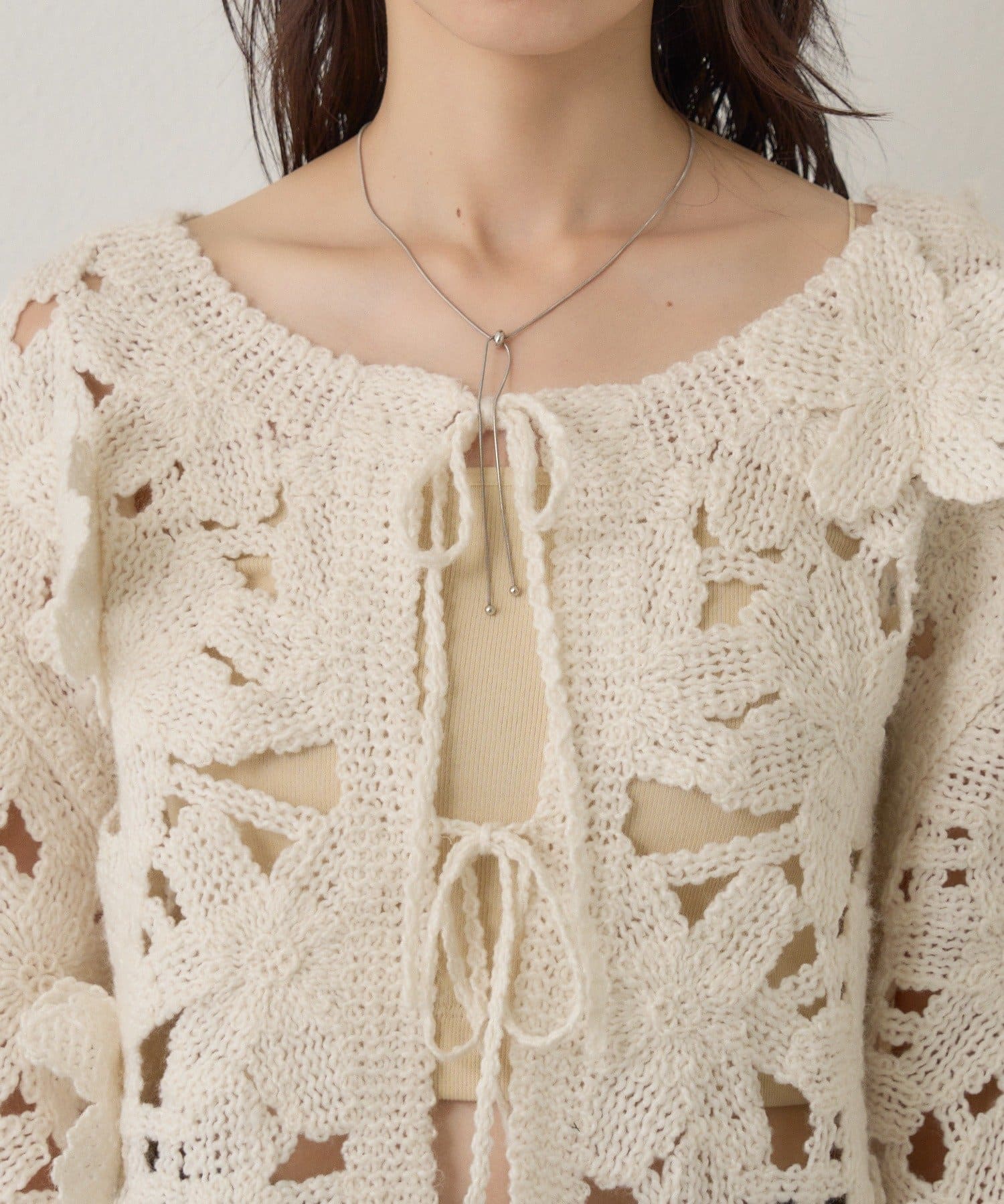 kastane floral knit cardigan - Image 10