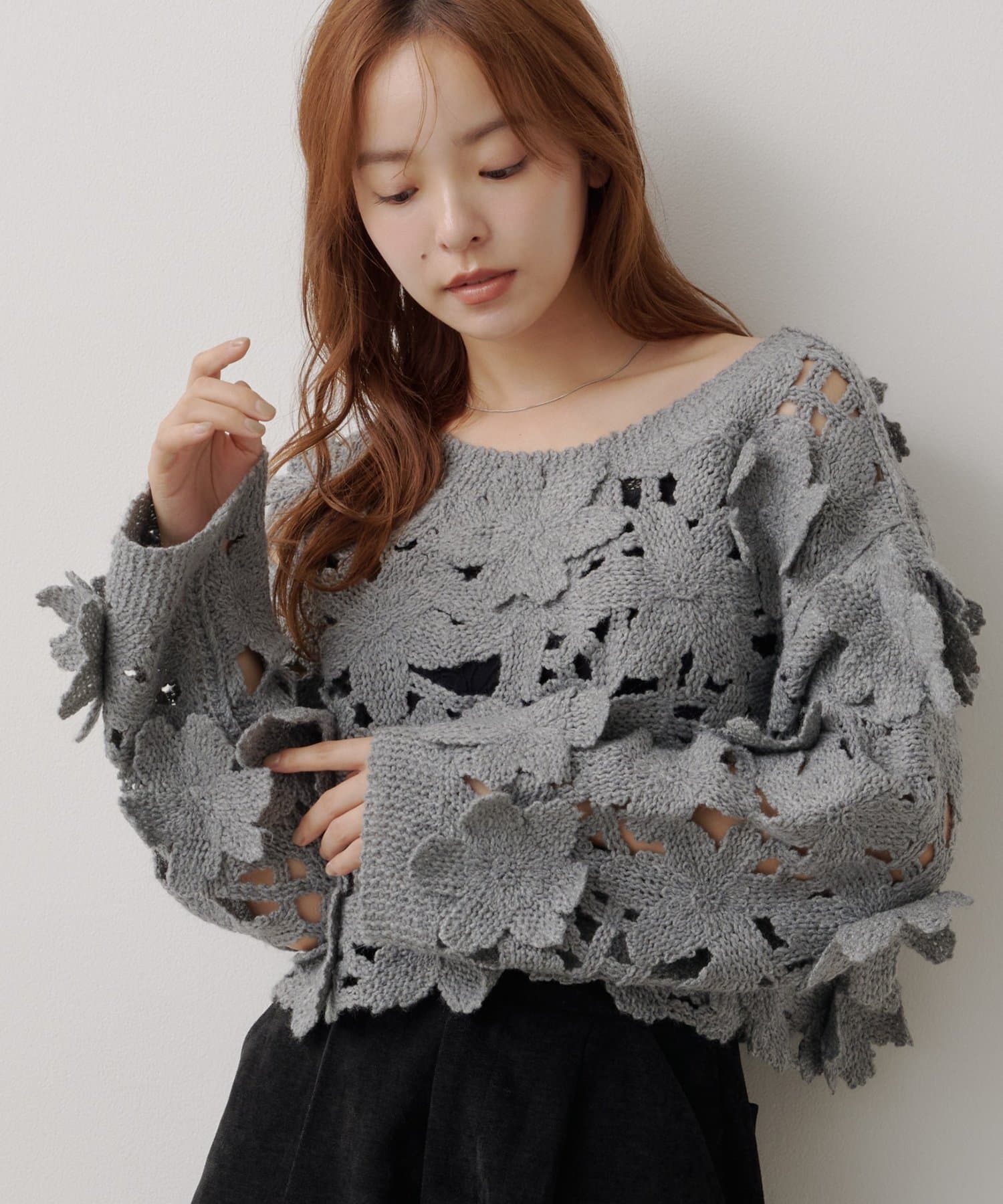 kastane floral knit cardigan - Image 2