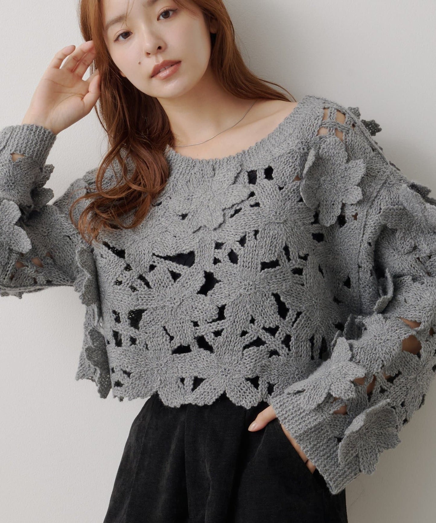 kastane floral knit cardigan - Image 25