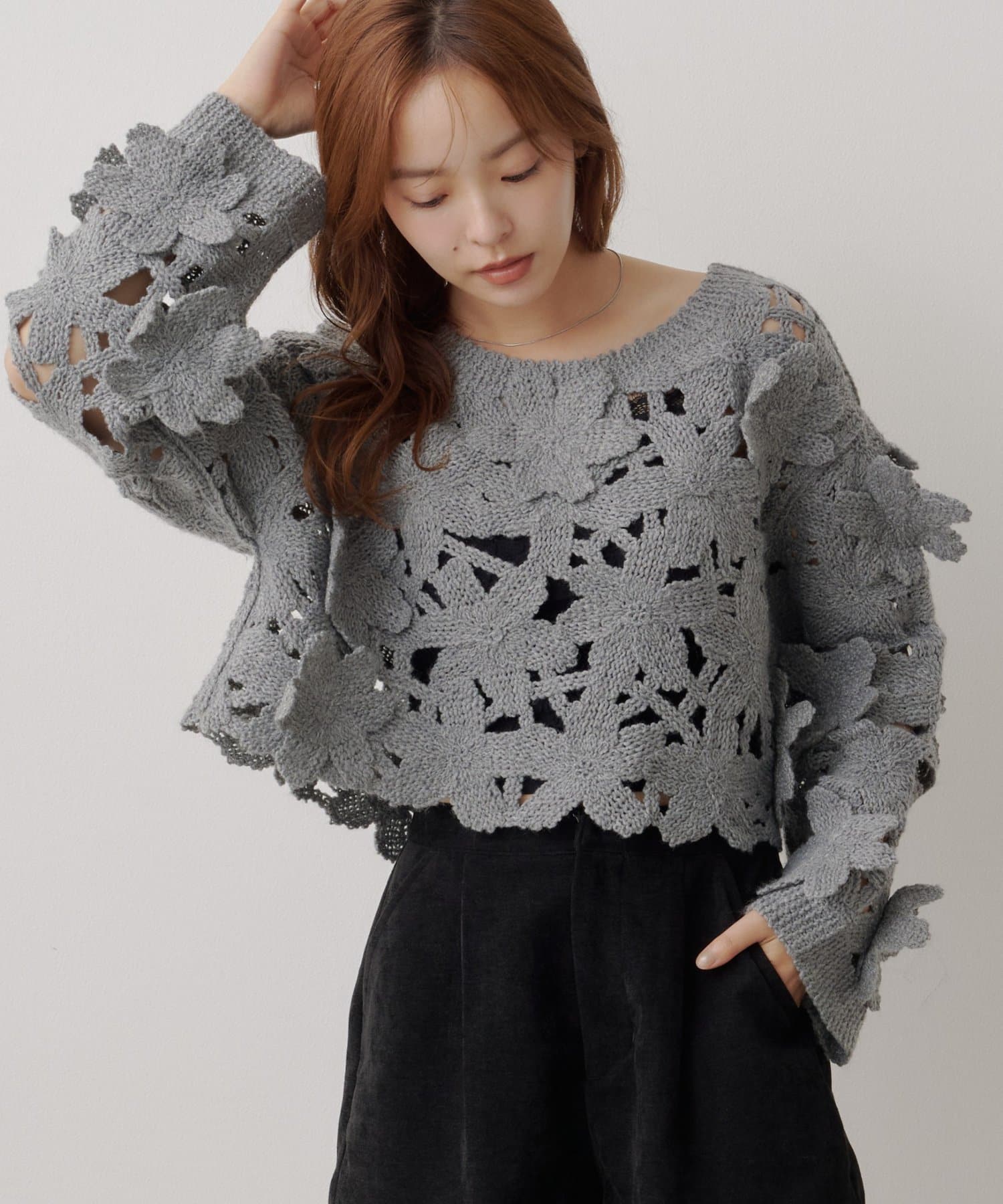 kastane floral knit cardigan - Image 26