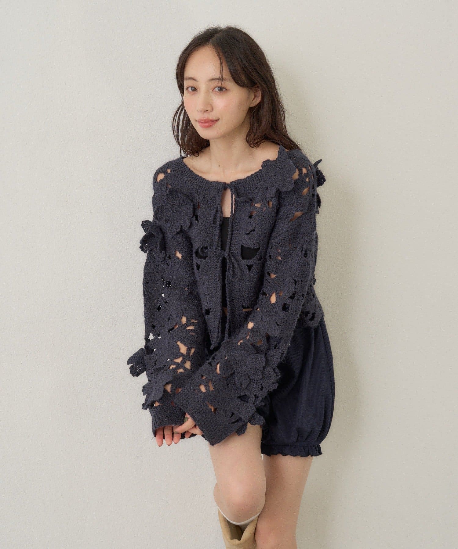 kastane floral knit cardigan - Image 33