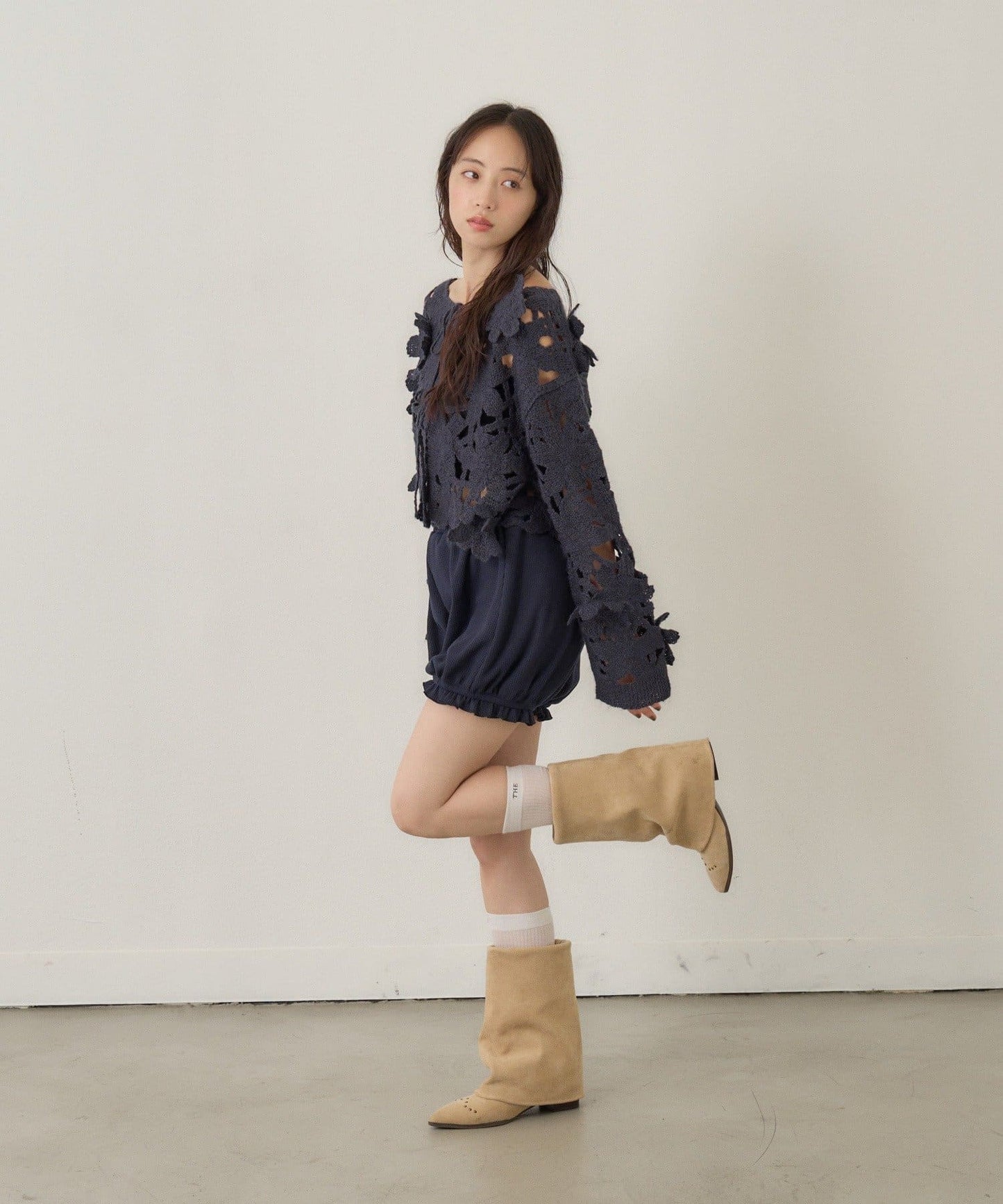 kastane floral knit cardigan - Image 36