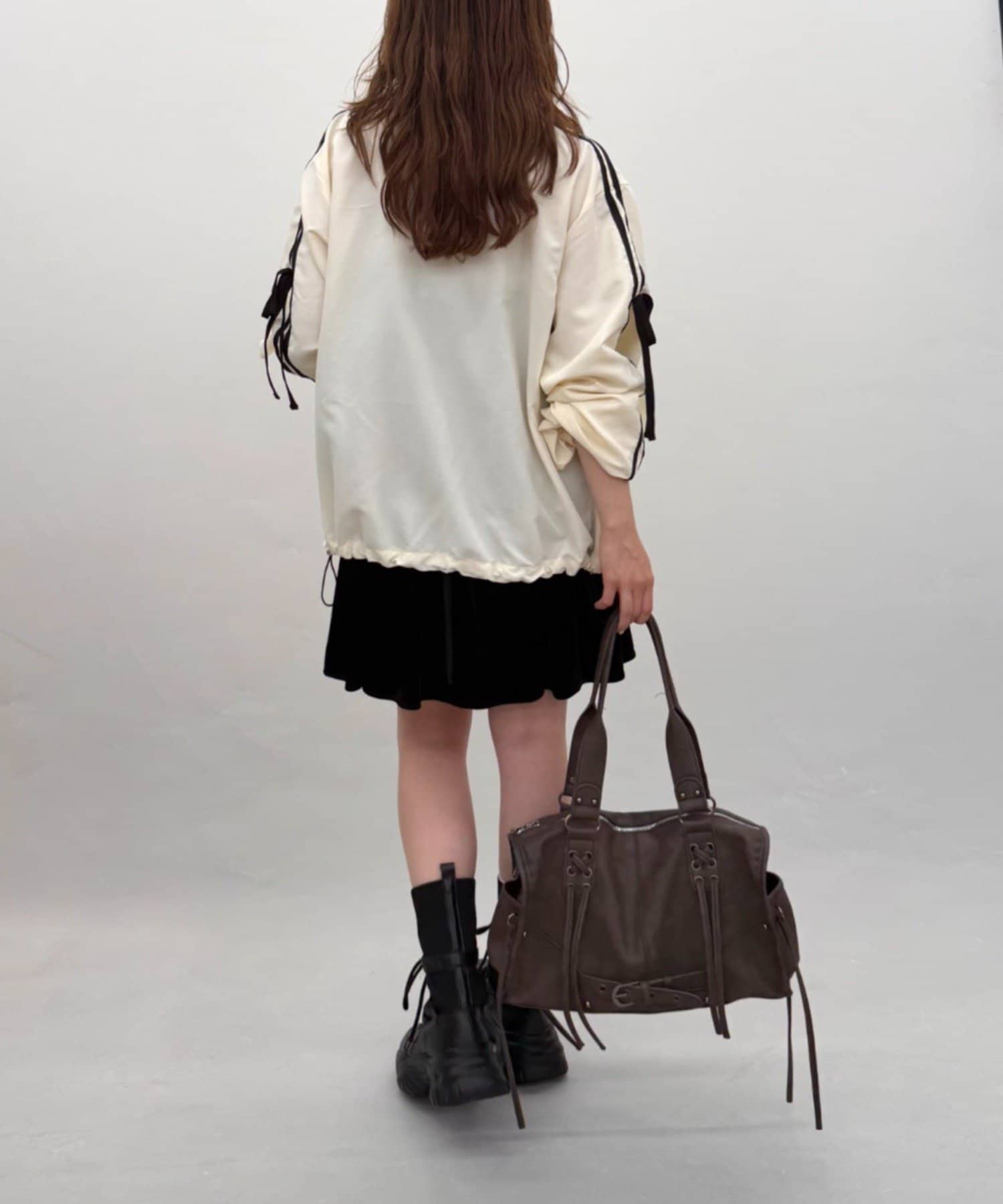 w closet Frill-lined blouson - Image 24