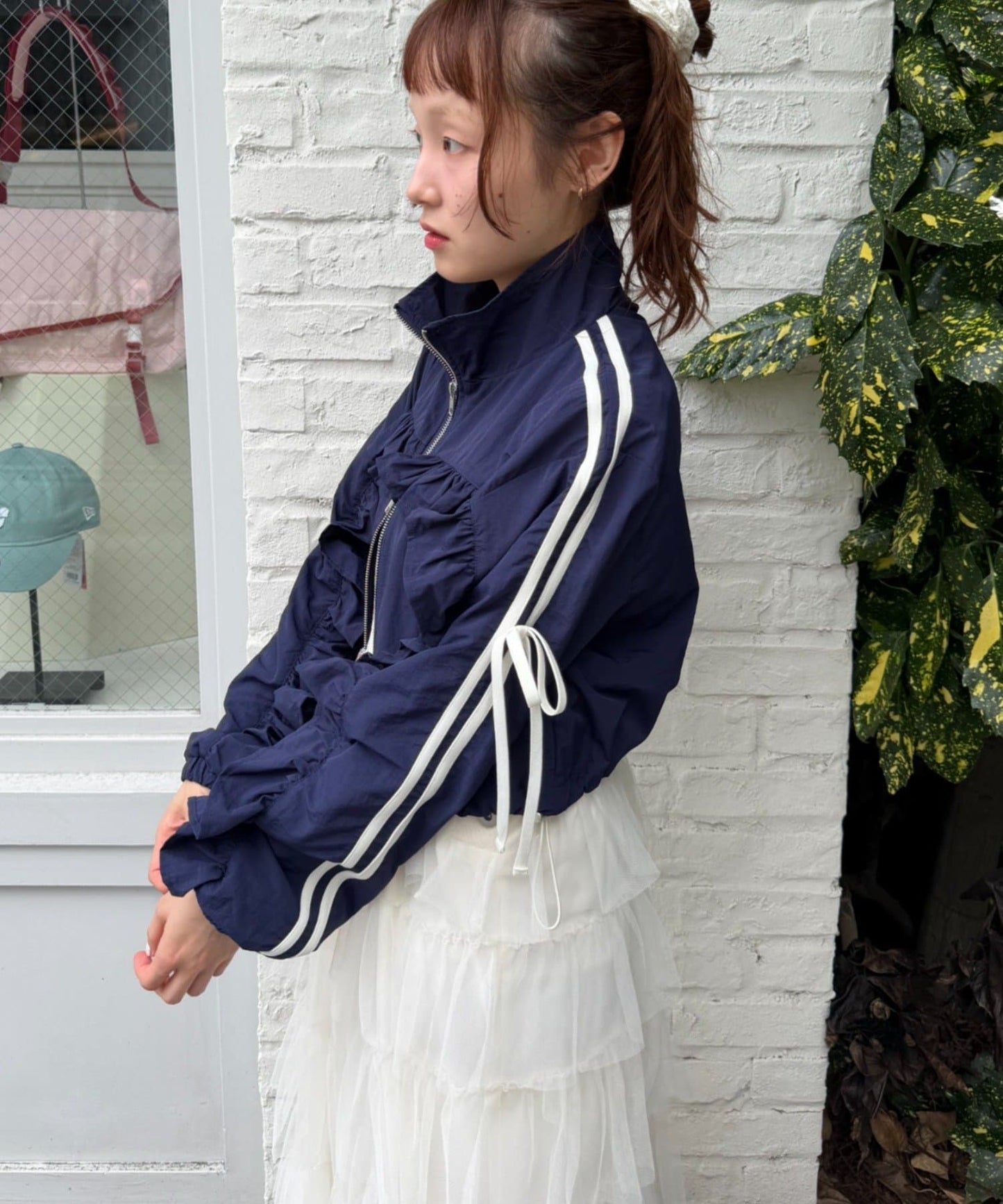 w closet Frill-lined blouson - Image 35