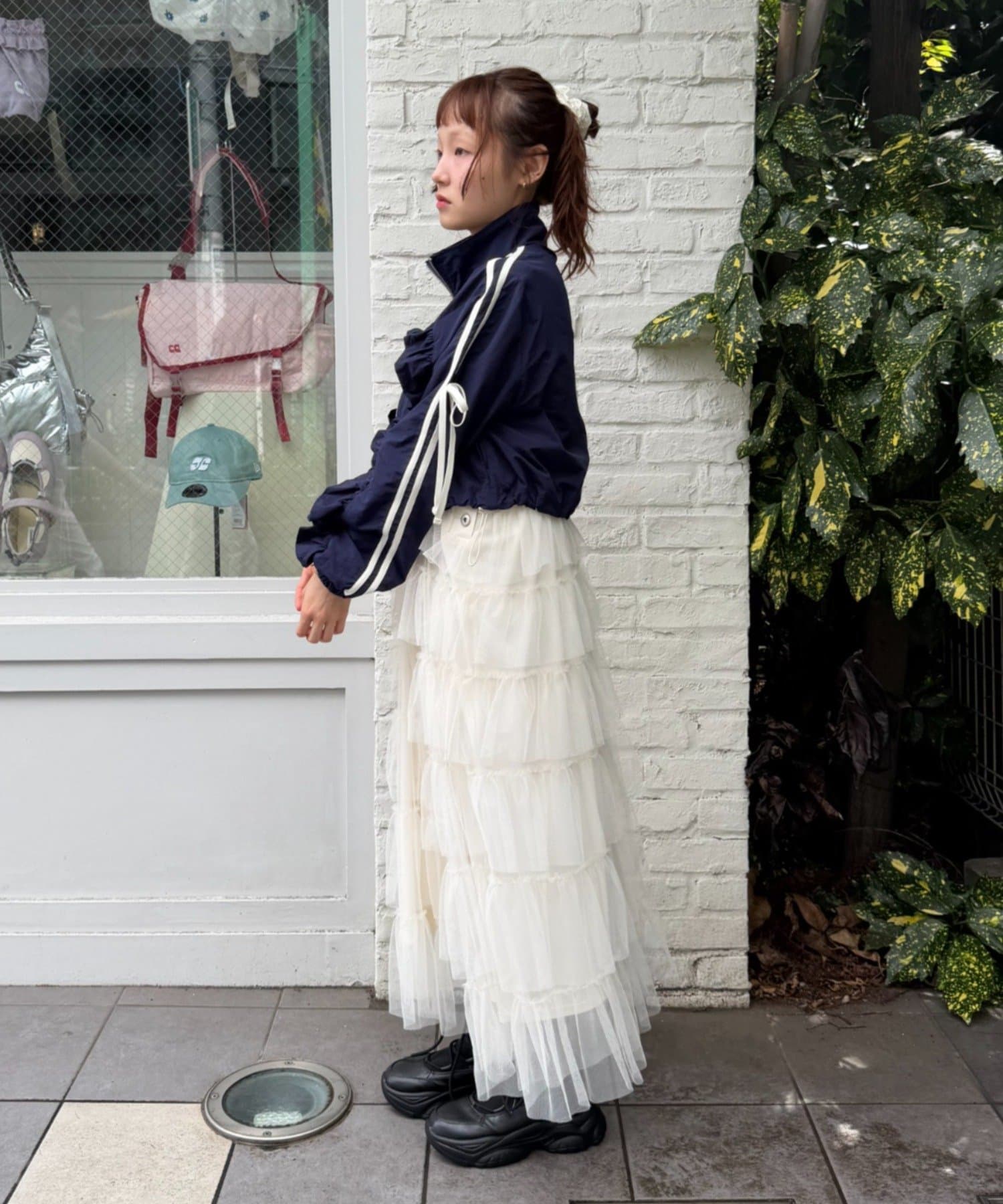 w closet Frill-lined blouson - Image 39