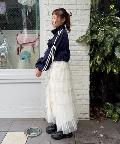w closet Frill-lined blouson - Image 39