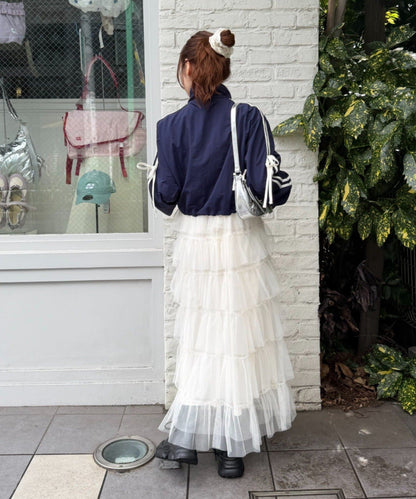 w closet Frill-lined blouson - Image 40