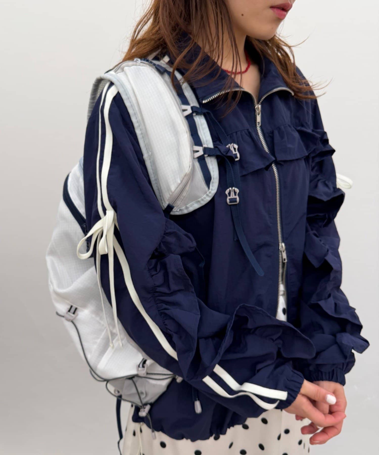 w closet Frill-lined blouson - Image 30