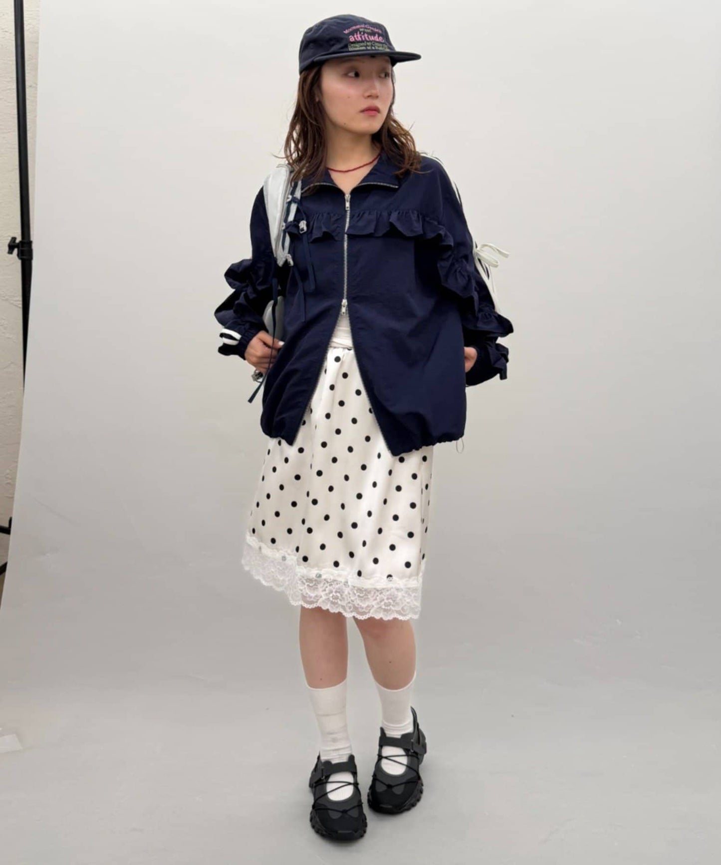 w closet Frill-lined blouson - Image 31