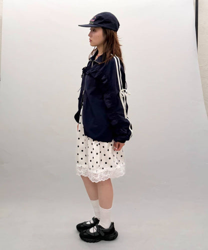 w closet Frill-lined blouson - Image 32