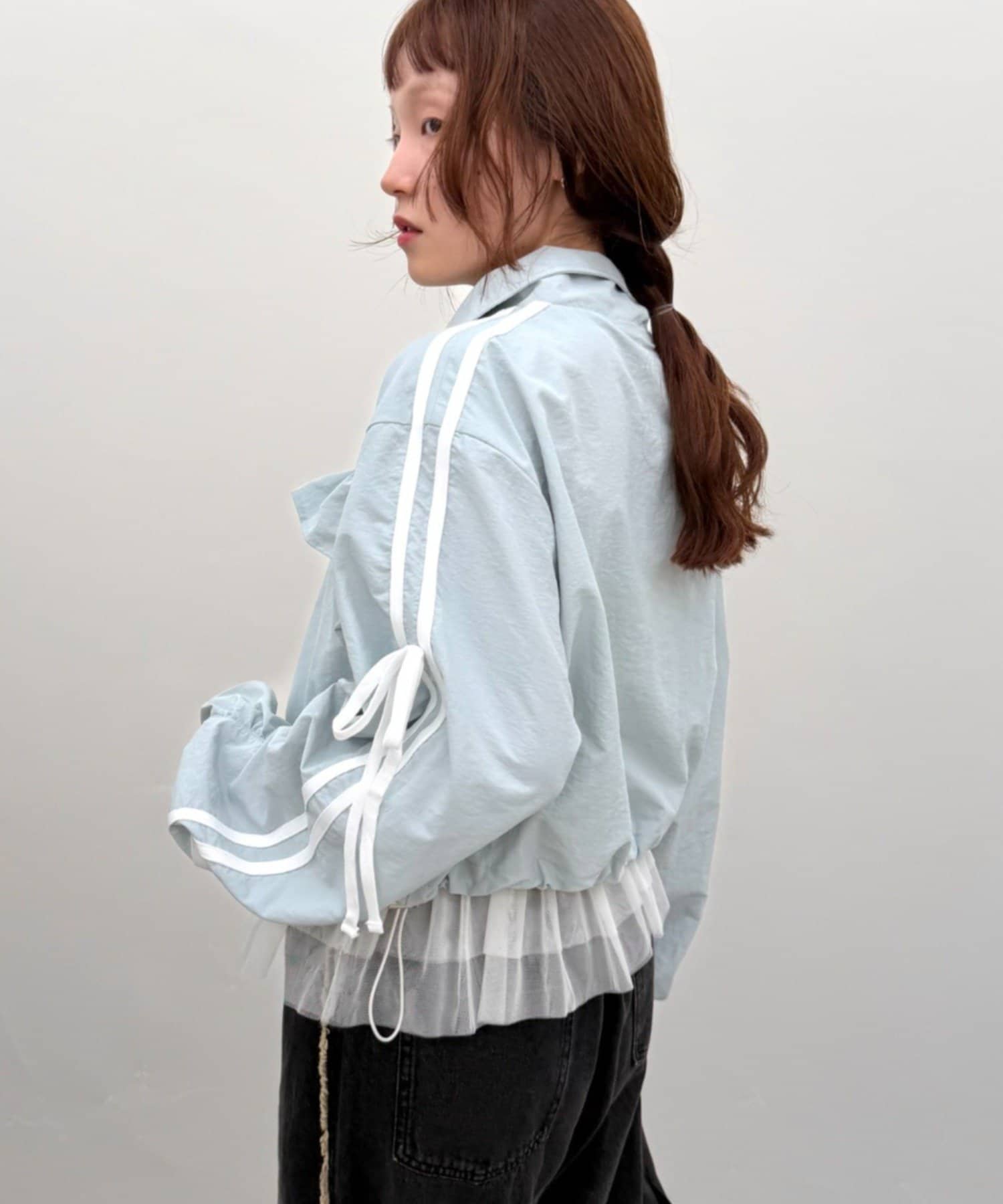 w closet Frill-lined blouson - Image 49