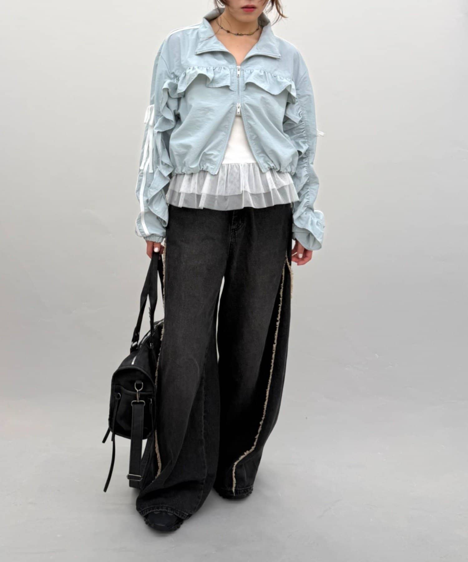 w closet Frill-lined blouson - Image 51