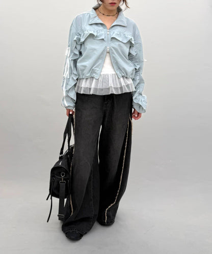 w closet Frill-lined blouson - Image 51