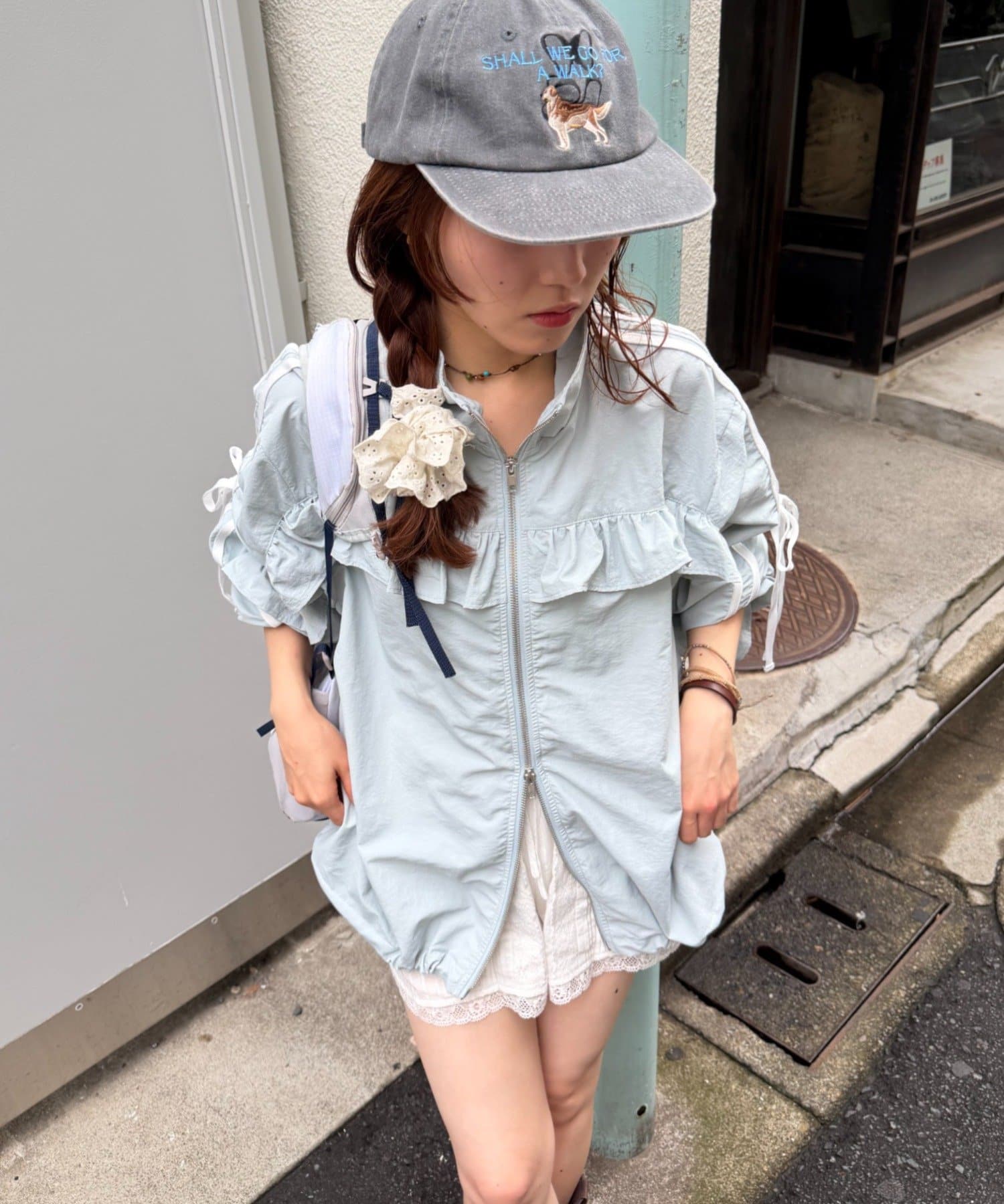 w closet Frill-lined blouson - Image 41