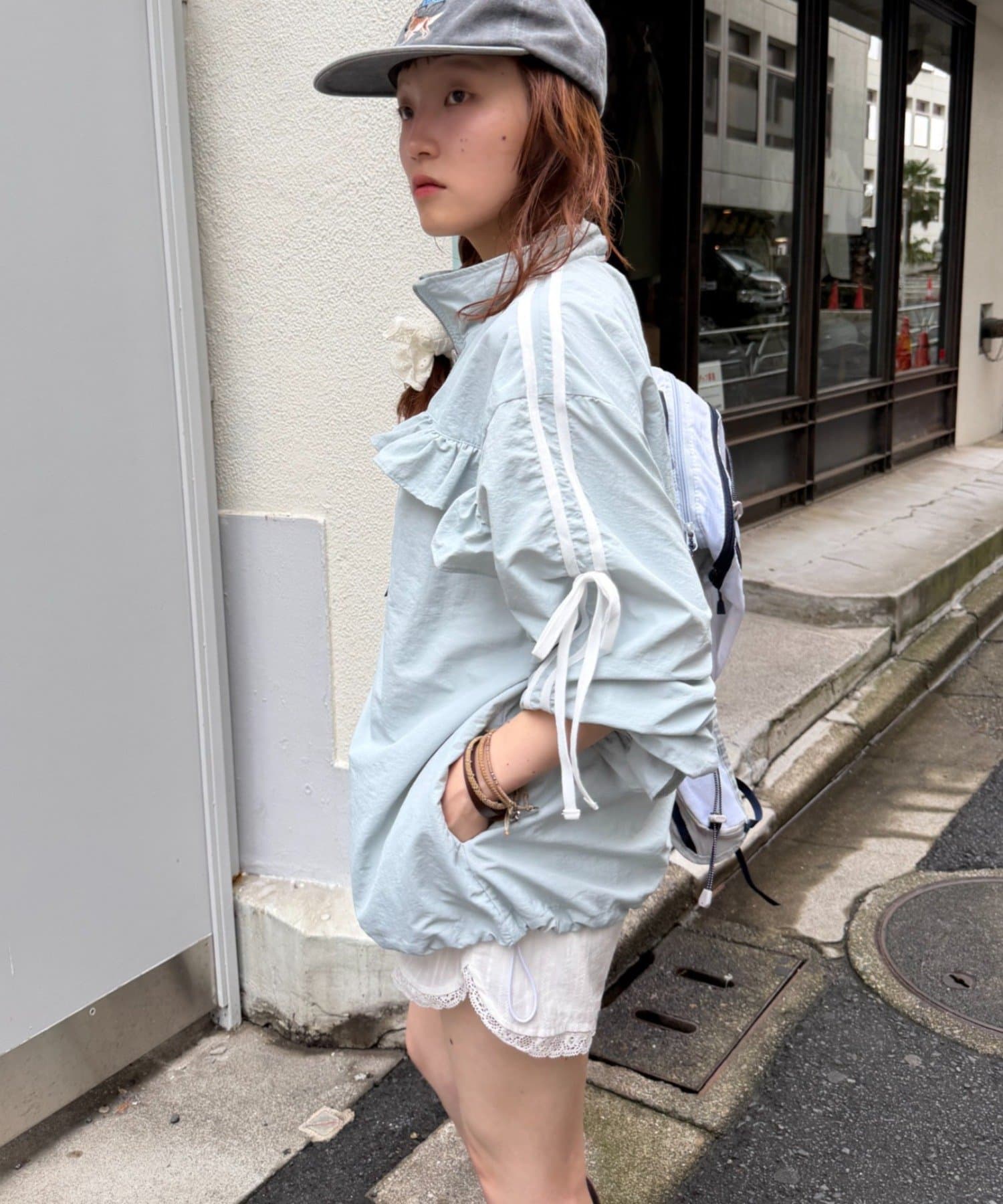 w closet Frill-lined blouson - Image 42