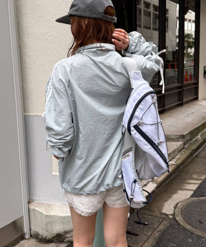 w closet Frill-lined blouson - Image 43