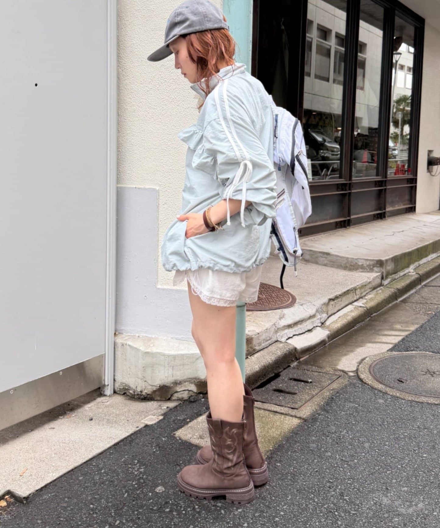 w closet Frill-lined blouson - Image 45