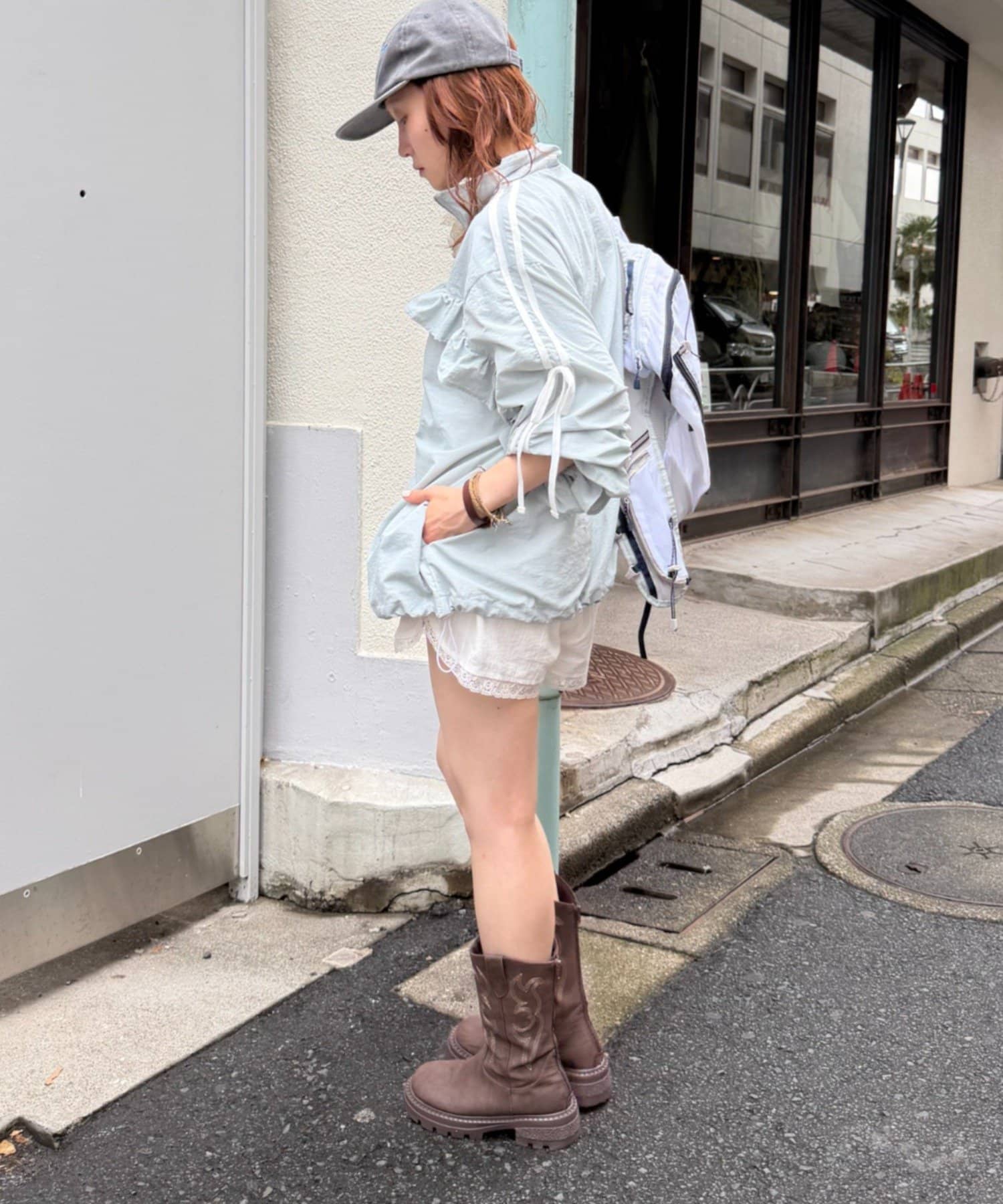 w closet Frill-lined blouson - Image 45