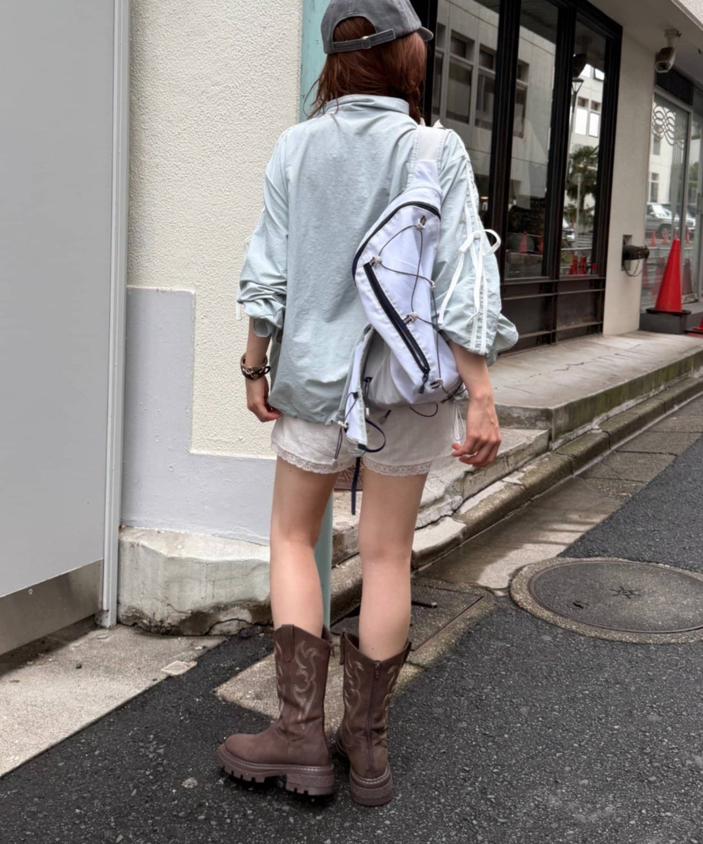 w closet Frill-lined blouson - Image 46