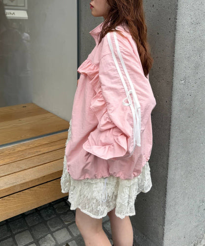 w closet Frill-lined blouson - Image 63