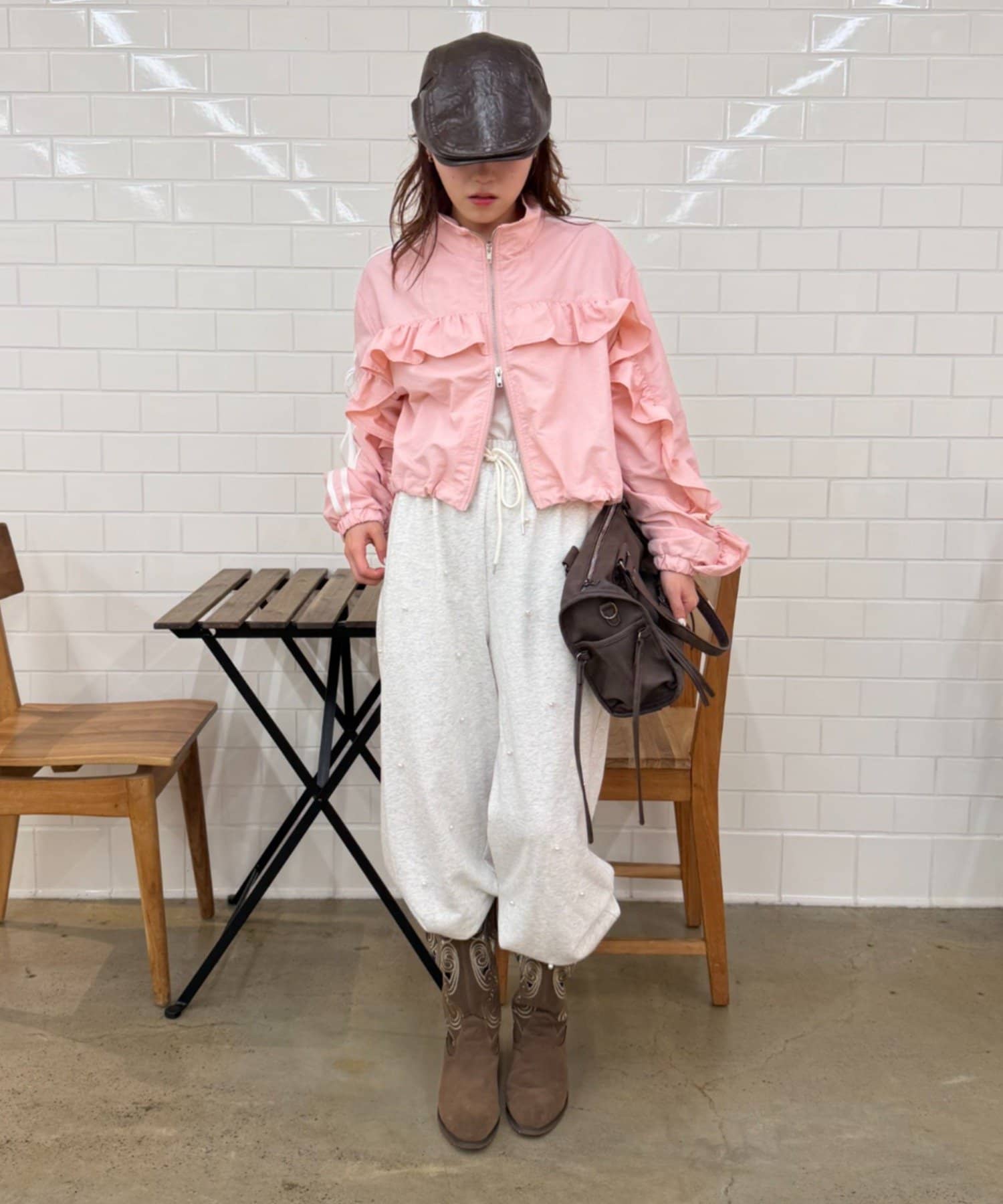 w closet Frill-lined blouson - Image 58
