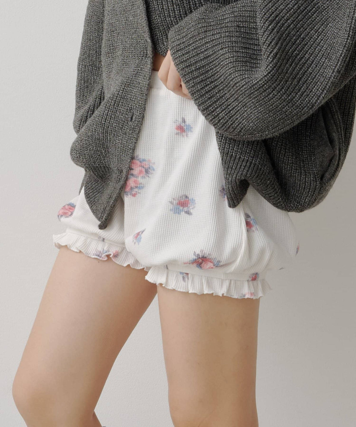 [純色/碎花] Kastane Waffle Pants - Image 2