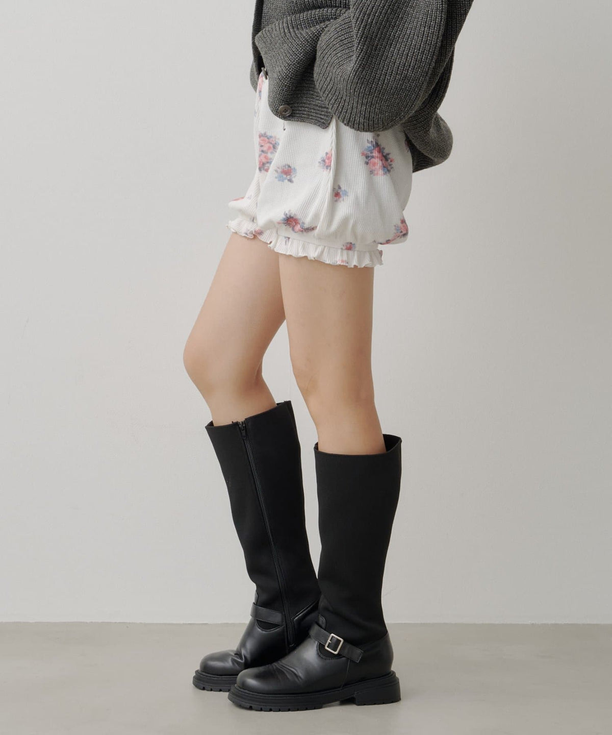 [純色/碎花] Kastane Waffle Pants - Image 7