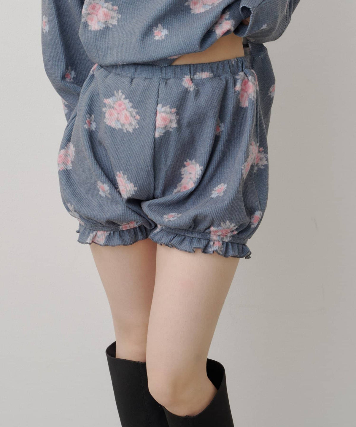 [純色/碎花] Kastane Waffle Pants - Image 4