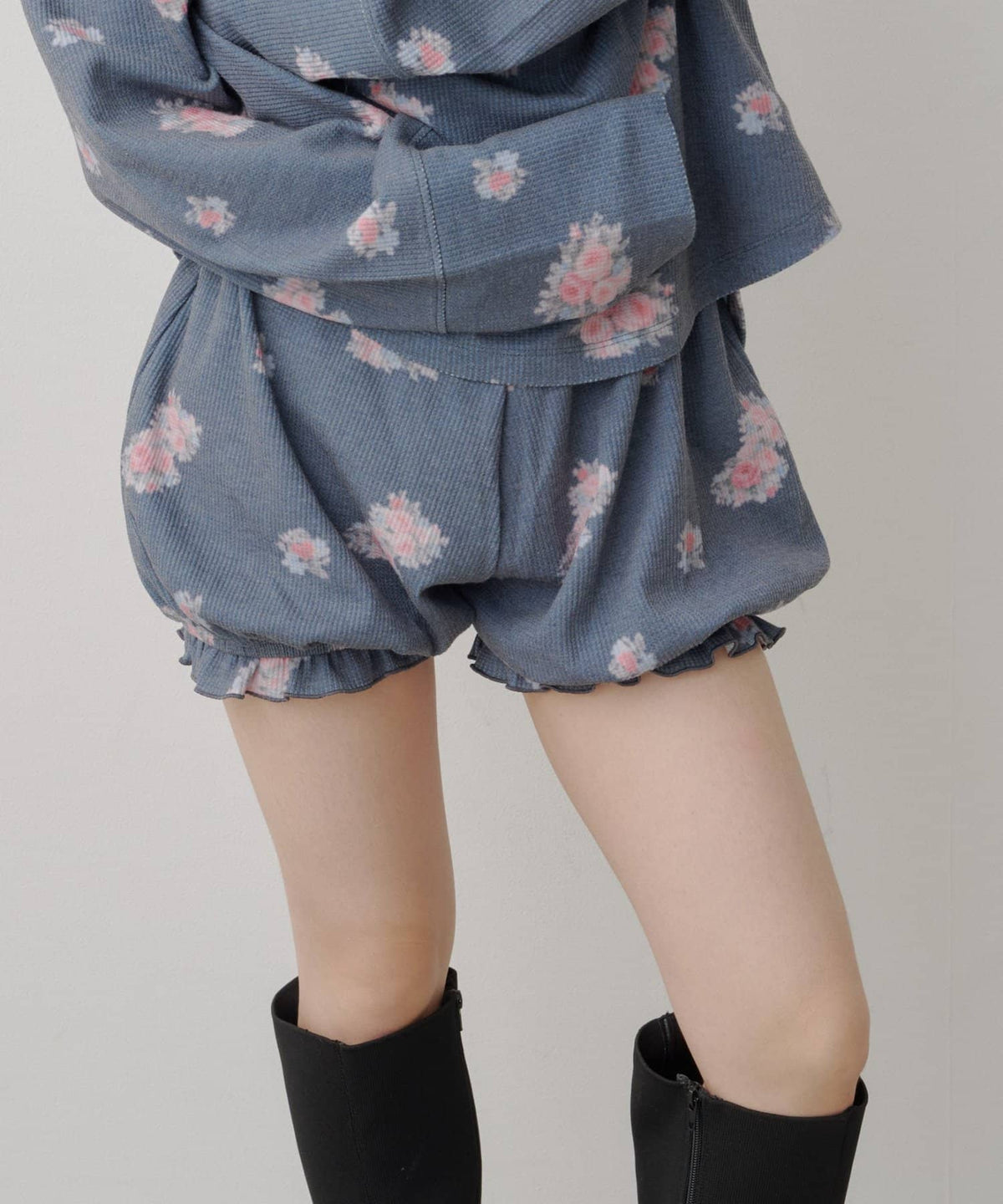 [純色/碎花] Kastane Waffle Pants - Image 12