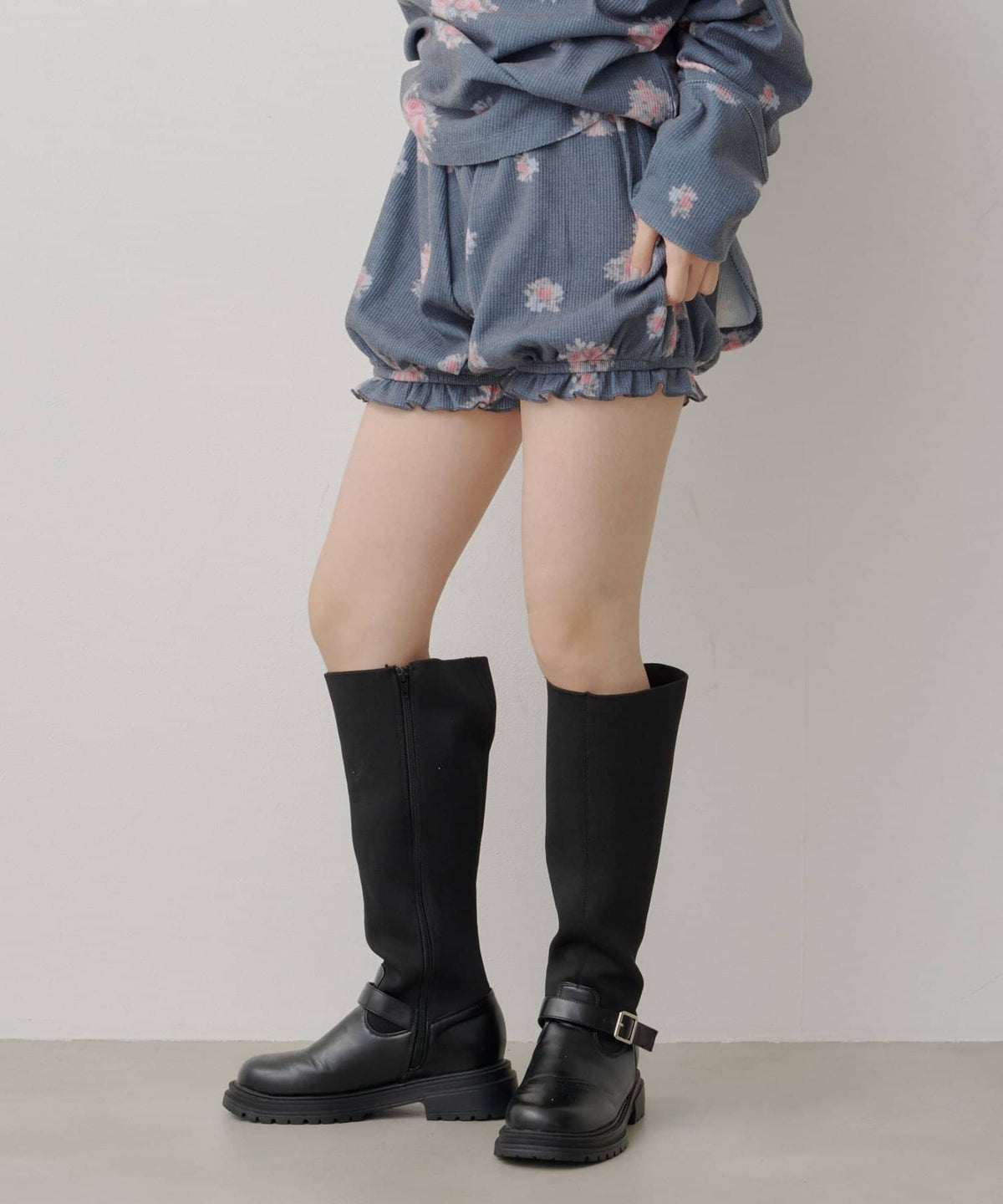 [純色/碎花] Kastane Waffle Pants - Image 15