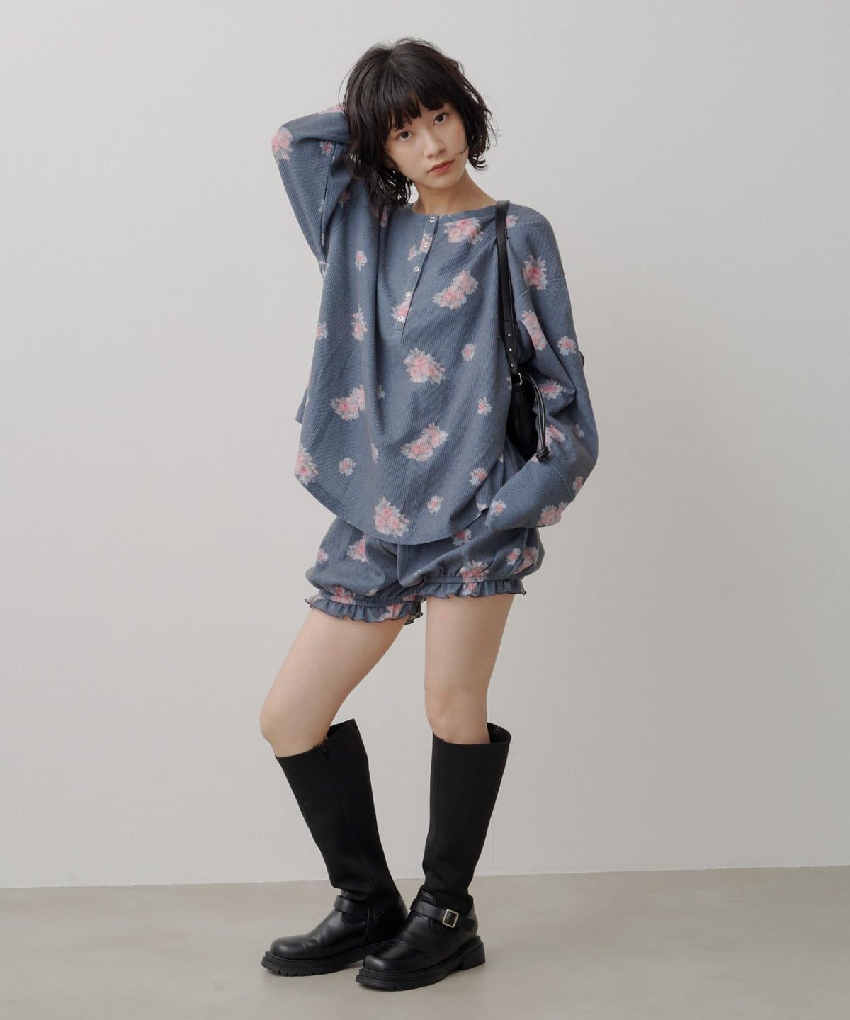 [純色/碎花] Kastane Waffle Pants - Image 19
