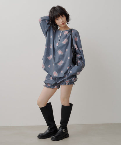 [純色/碎花] Kastane Waffle Pants - Image 19