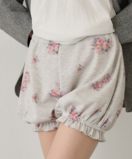 [純色/碎花] Kastane Waffle Pants - Image 1