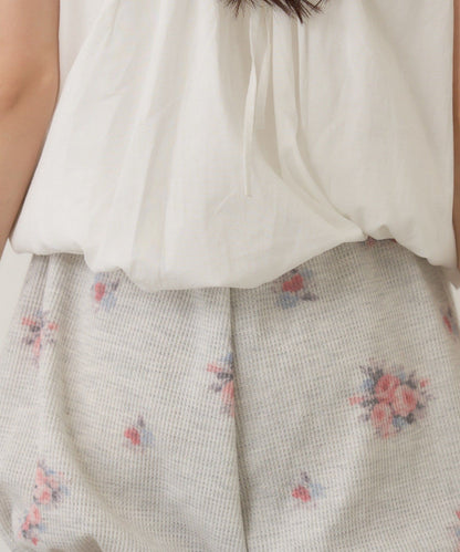 [純色/碎花] Kastane Waffle Pants - Image 30