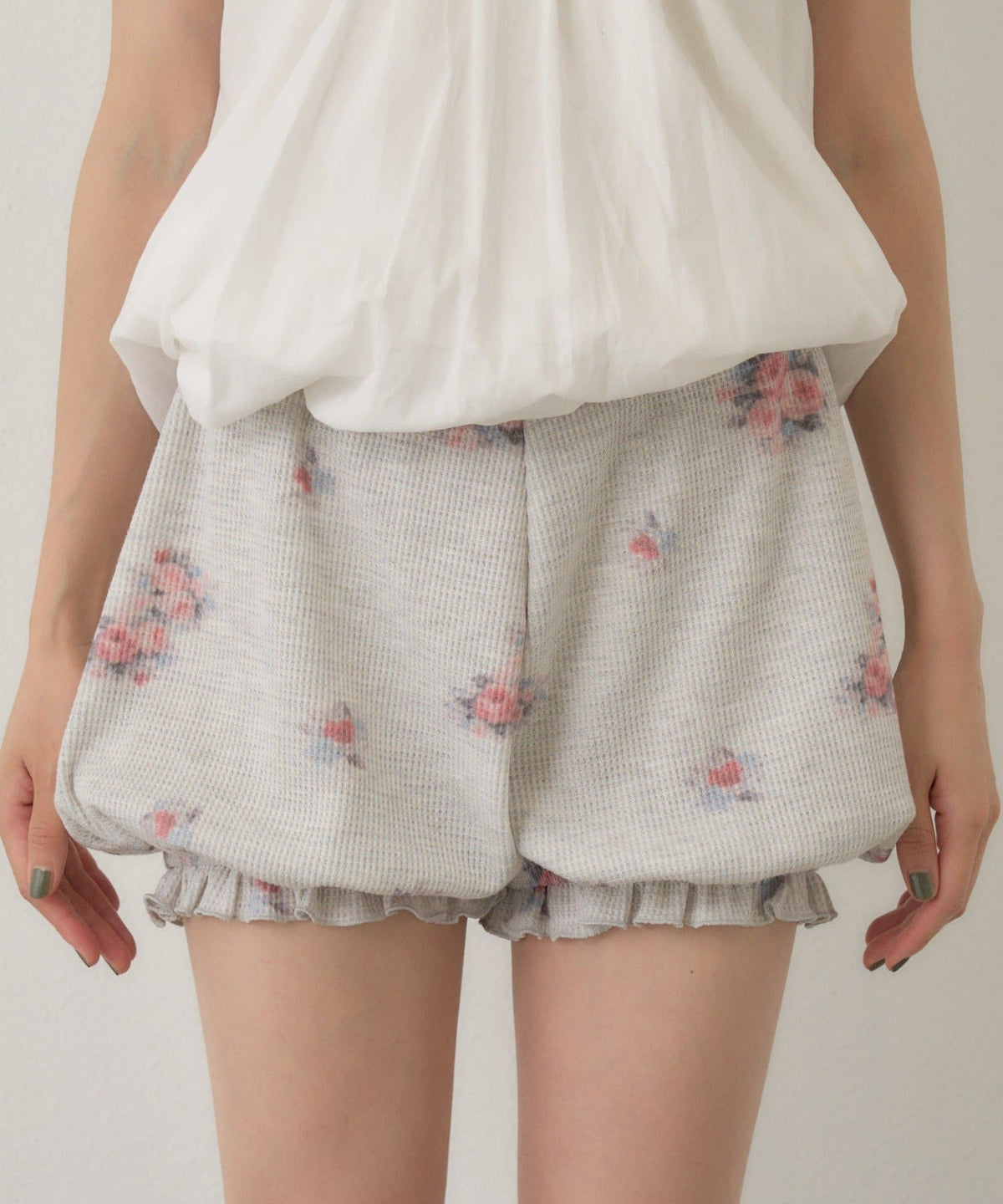 [純色/碎花] Kastane Waffle Pants - Image 31