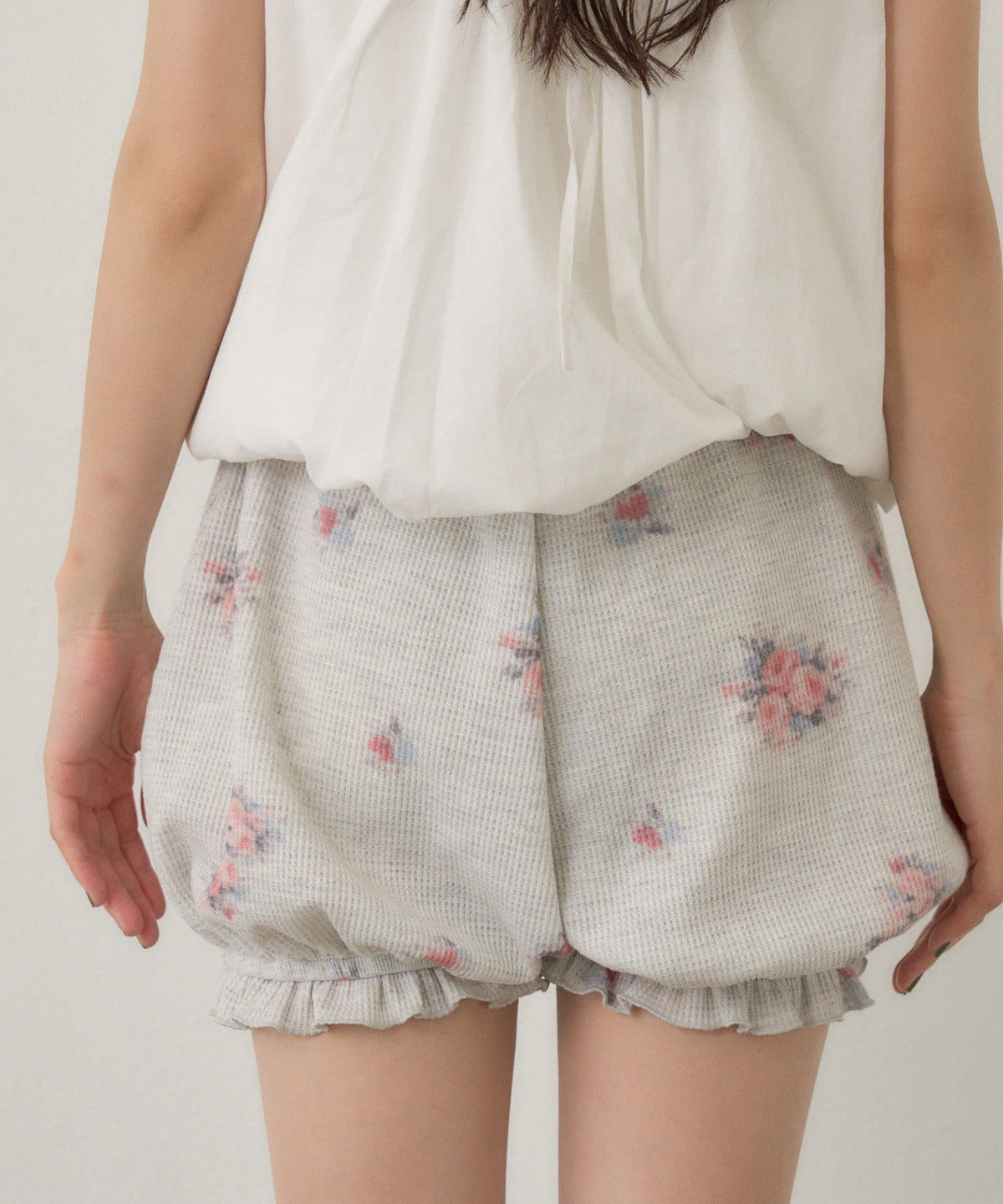 [純色/碎花] Kastane Waffle Pants - Image 33