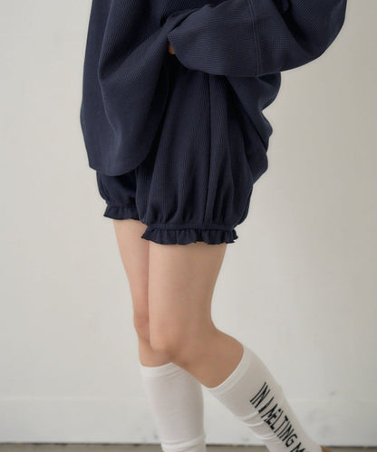 [純色/碎花] Kastane Waffle Pants - Image 37