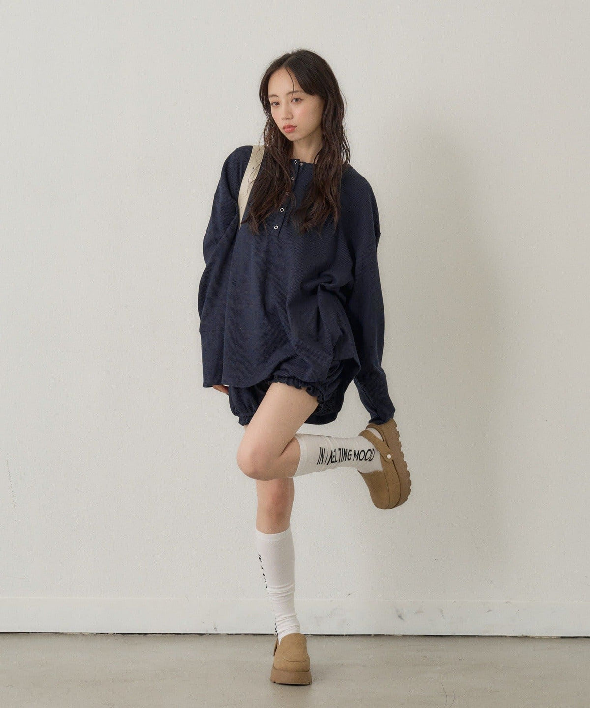[純色/碎花] Kastane Waffle Pants - Image 39