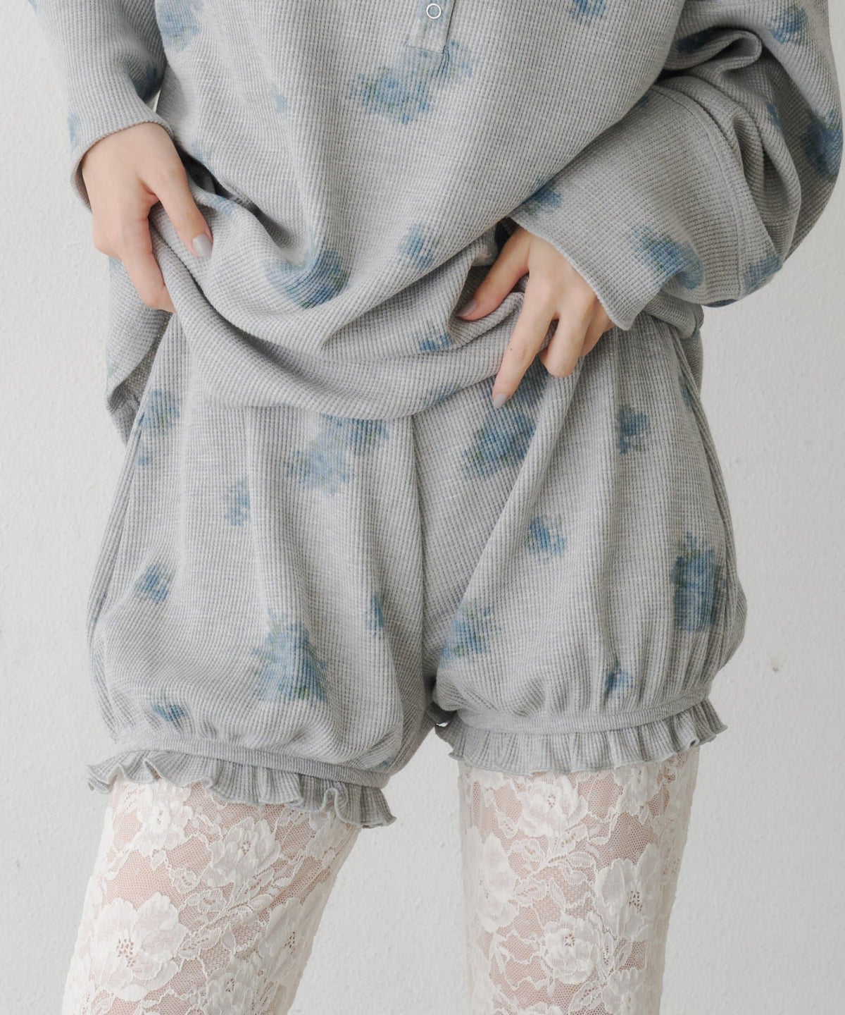 [純色/碎花] Kastane Waffle Pants