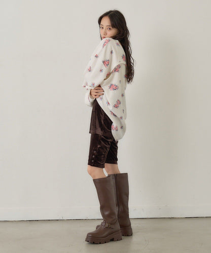 [純色/碎花] Kastane Back Design Waffle Henley Tee - Image 14