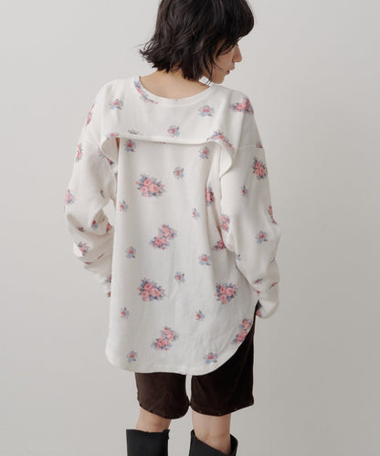 [純色/碎花] Kastane Back Design Waffle Henley Tee - Image 11