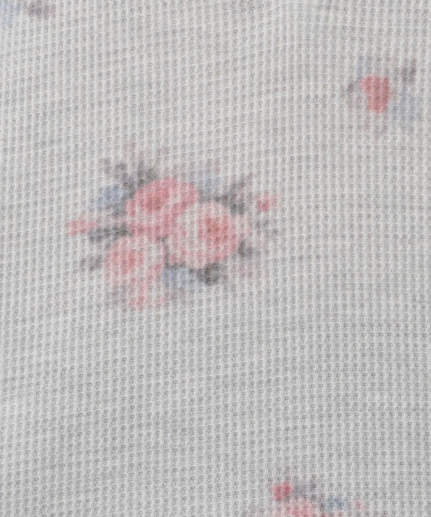 [純色/碎花] Kastane Back Design Waffle Henley Tee - Image 44