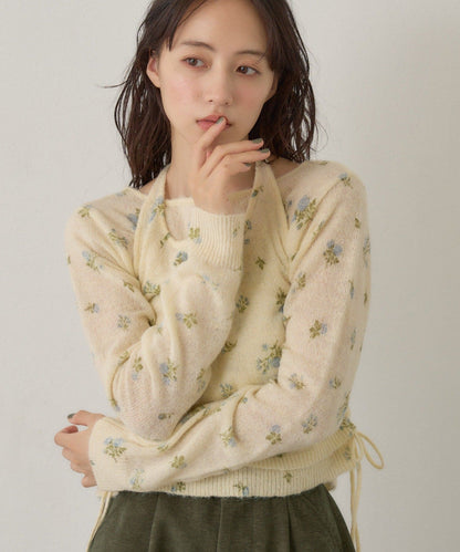 [純色/碎花] Kastane Mohair Knit 2P Set - Image 2