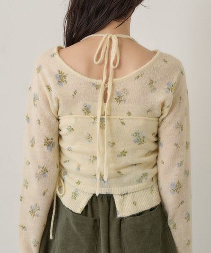 [純色/碎花] Kastane Mohair Knit 2P Set - Image 13
